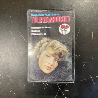 Tulipunaruusut - Karjalan Marjaana C-kasetti (VG+/VG+) -iskelmä-
